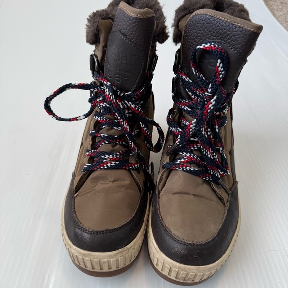 Pajar Brown and Black Winter Boots - Picture 3 of 12